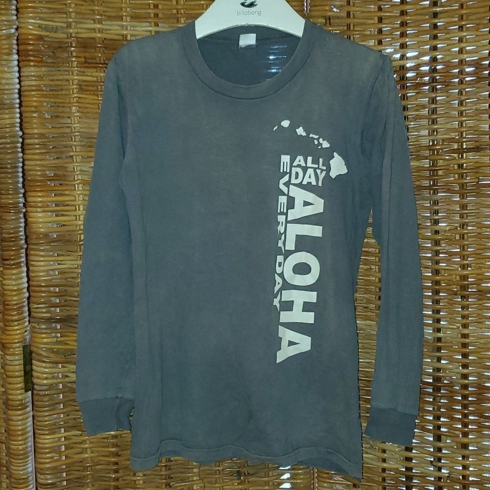 Hawaii All Day Everyday Aloha Imua L/S T-shirt S